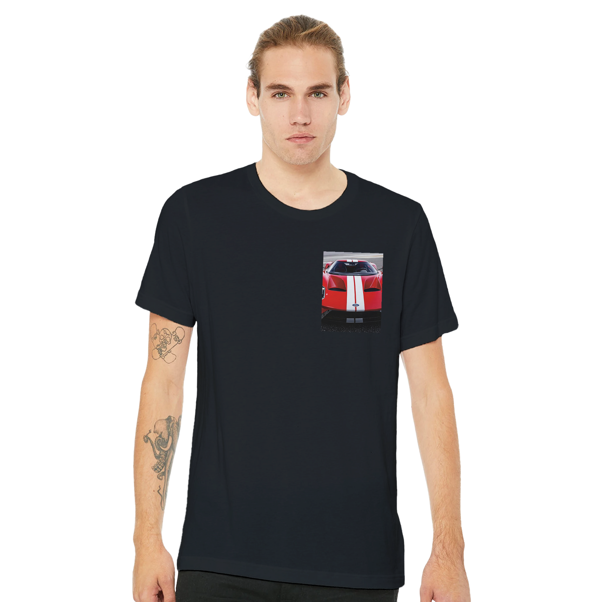 Ford Gt Heritage T-Shirt — detail view | Wild Thread Co