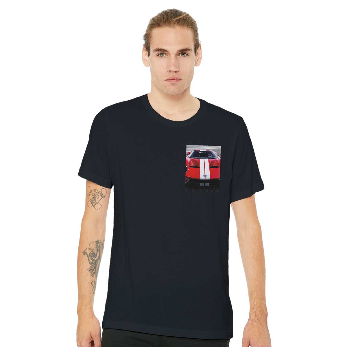 Ford Gt Heritage | T-Shirt | Garage Workshop Wall Art - Wild Thread Co