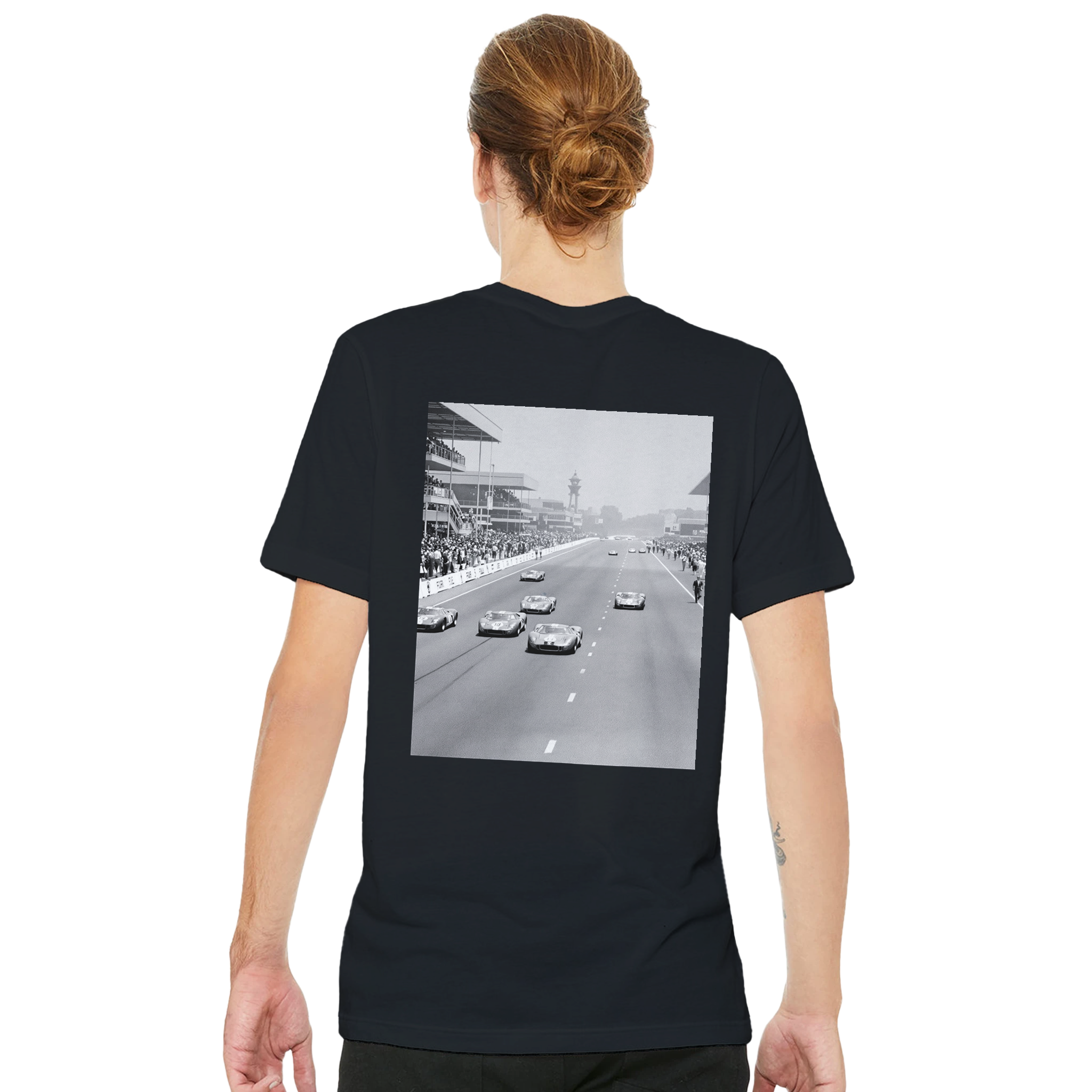 Ford Gt40 Vs Ferrari T-Shirt — detail view | Wild Thread Co