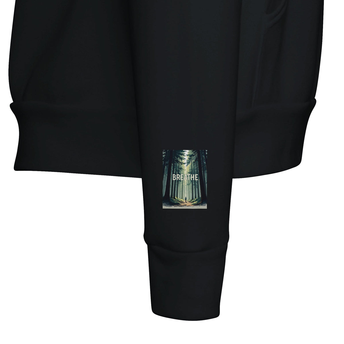 Forest Bathing Navy Hoodie | Woodland Nature Lover Gift UK - Wild Thread Co