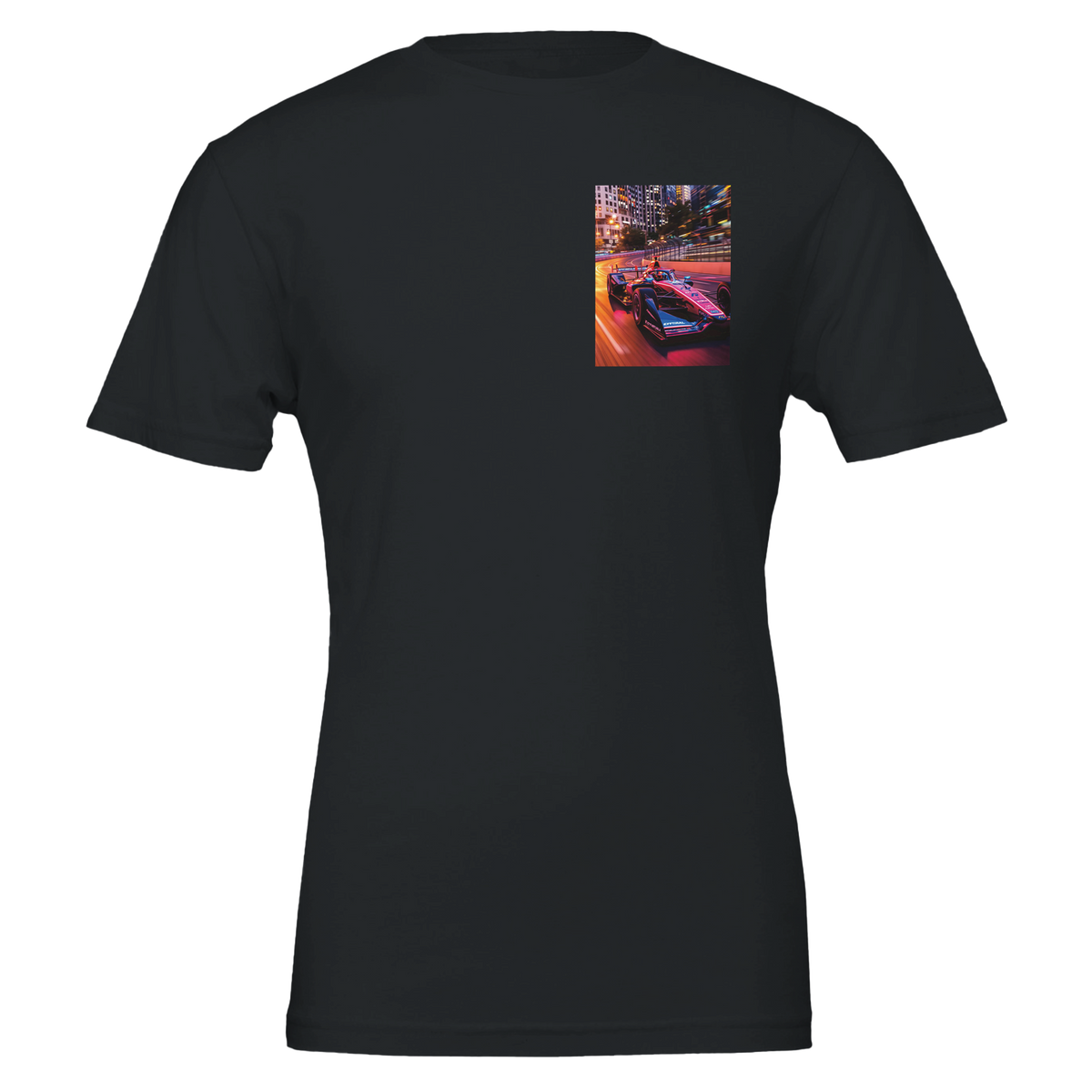 Formula E City Racing T-Shirt | Car Enthusiast Gift UK - Wild Thread Co