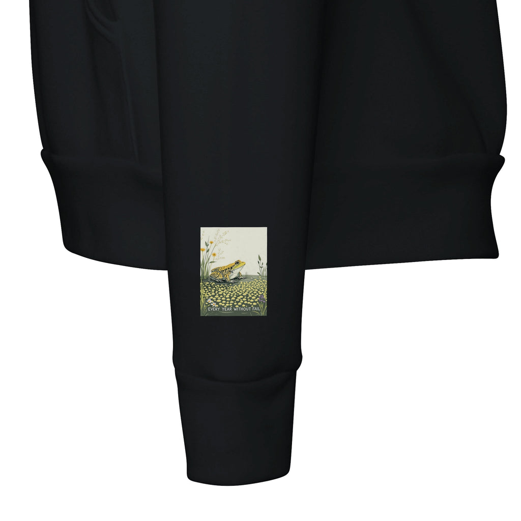 Frog Pond Spawn Spring Hoodie | Garden Wildlife Gift UK - Wild Thread Co