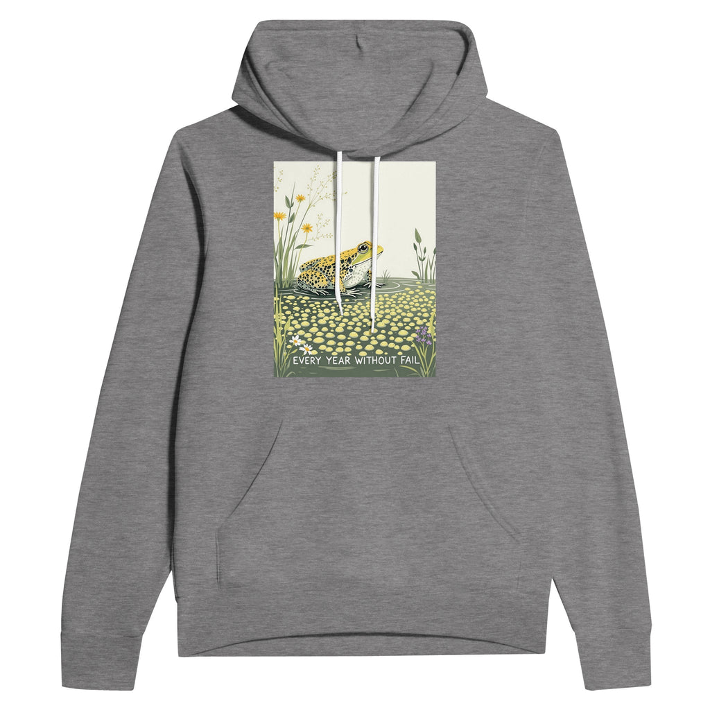 Frog Pond Spawn Spring Hoodie | Garden Wildlife Gift UK - Wild Thread Co