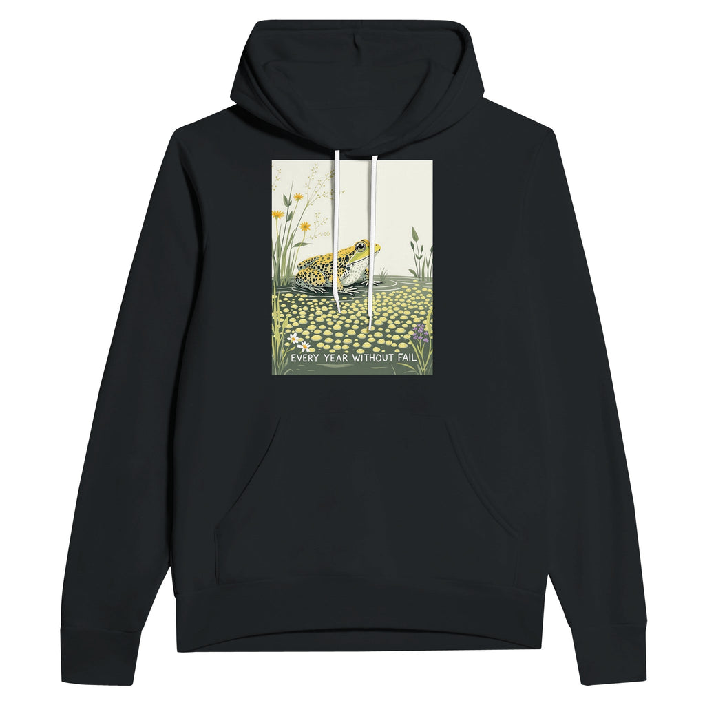 Frog Pond Spawn Spring Hoodie | Garden Wildlife Gift UK - Wild Thread Co