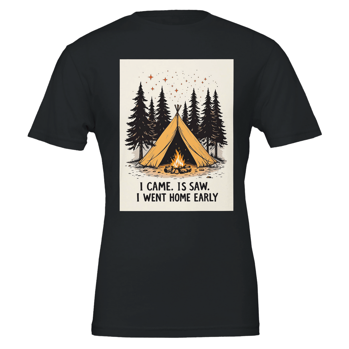Funny Camping T-Shirt | Gorpcore Humour Tee | Outdoor Gift - Wild Thread Co