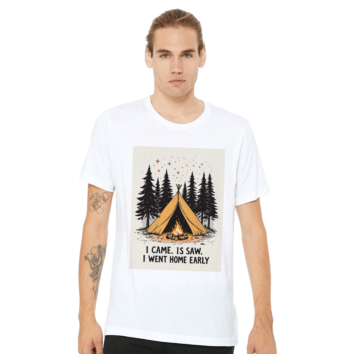 Funny Camping T-Shirt | Gorpcore Humour Tee | Outdoor Gift - Wild Thread Co