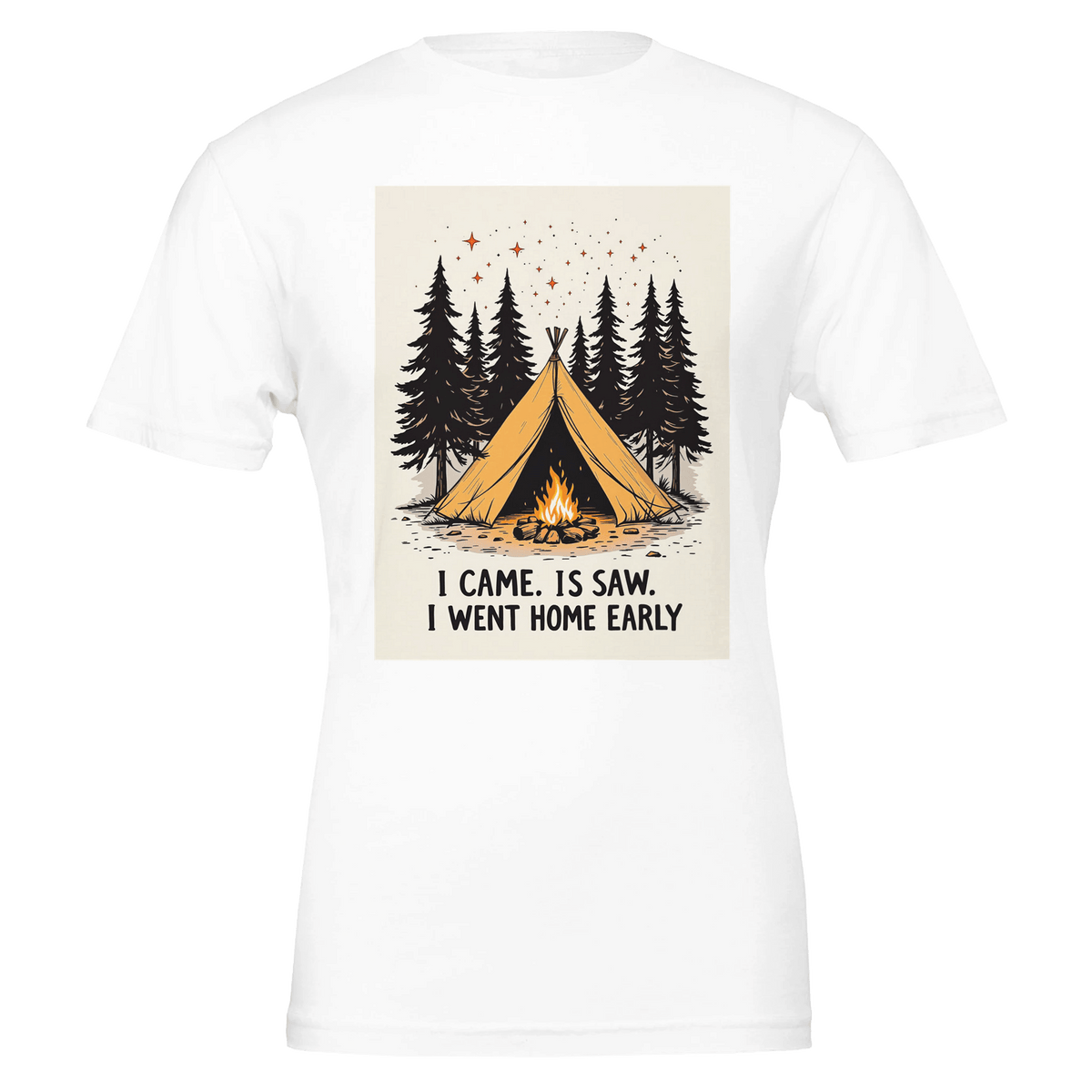 Funny Camping T-Shirt | Gorpcore Humour Tee | Outdoor Gift - Wild Thread Co