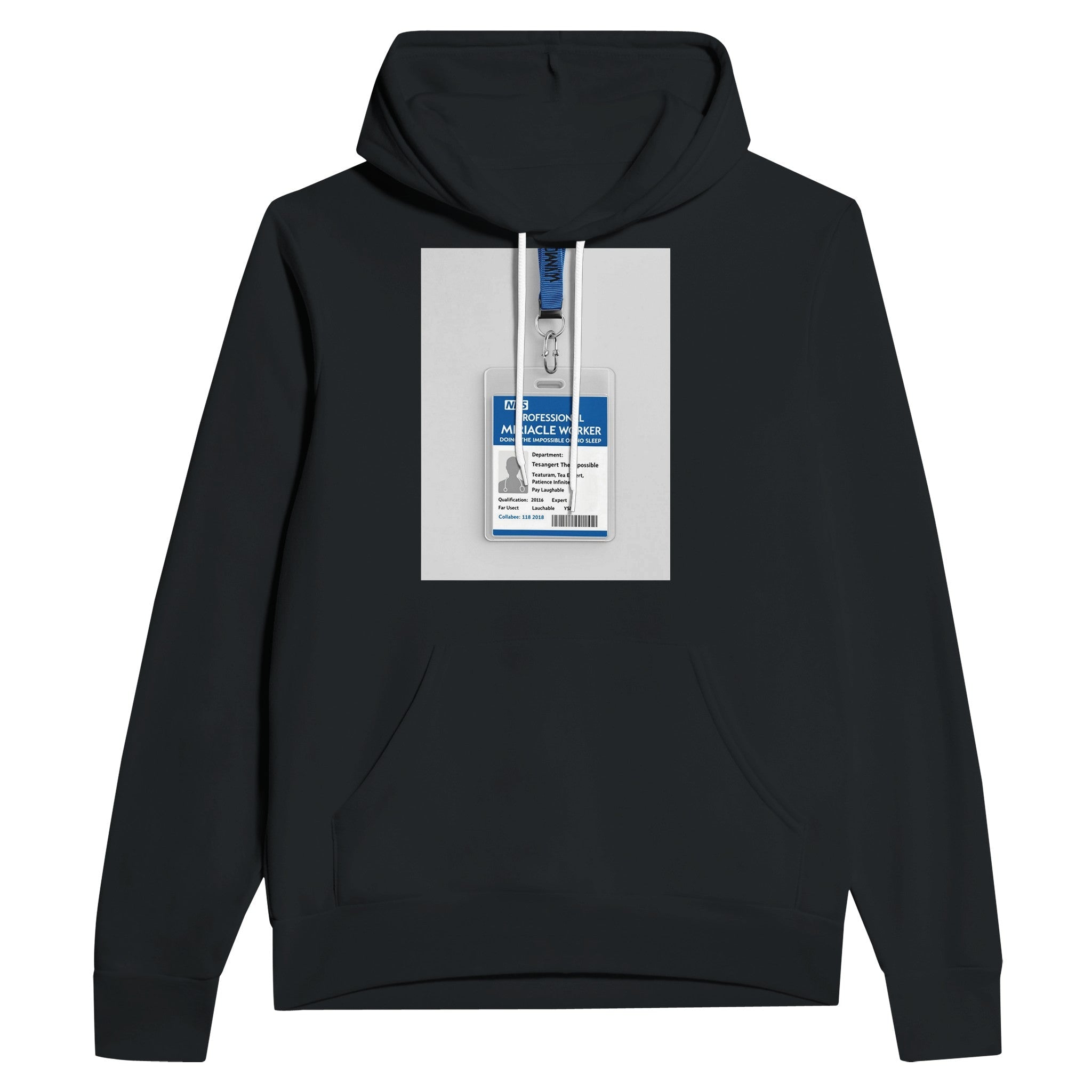 Funny NHS Nurse Hoodie | Professional Miracle Worker | Nurse Gift UK - Wild Thread Co