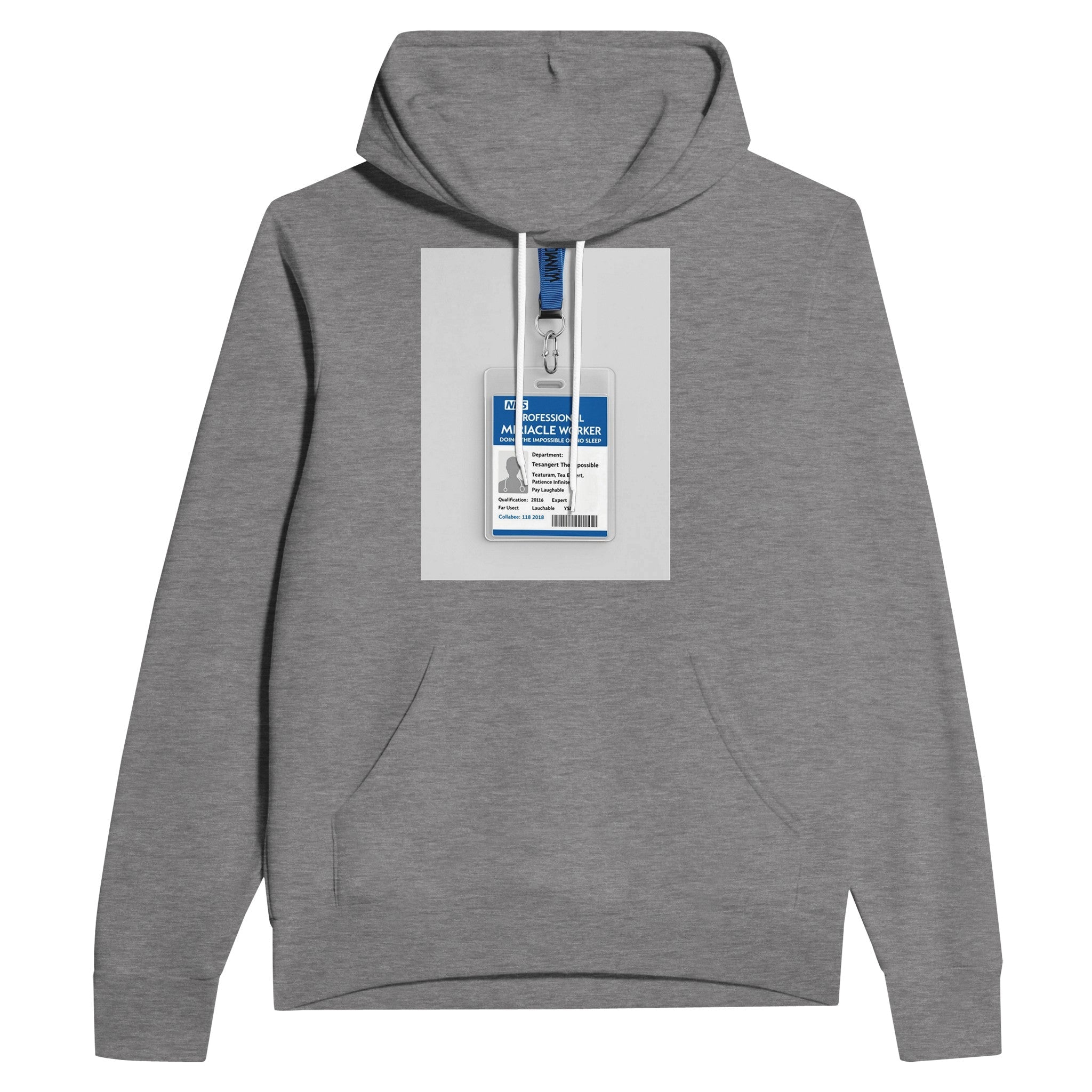 Funny NHS Nurse Hoodie | Professional Miracle Worker | Nurse Gift UK - Wild Thread Co