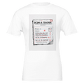 Funny Teacher T-shirt Report Card Design Gift Humour Uk | Animal Lover Gift UK - Wild Thread Co
