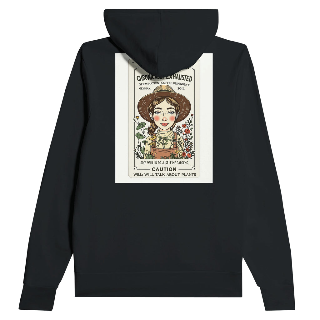 Gardener Seed Packet Dark Humour Hoodie | Plant Lover Gift UK - Wild Thread Co