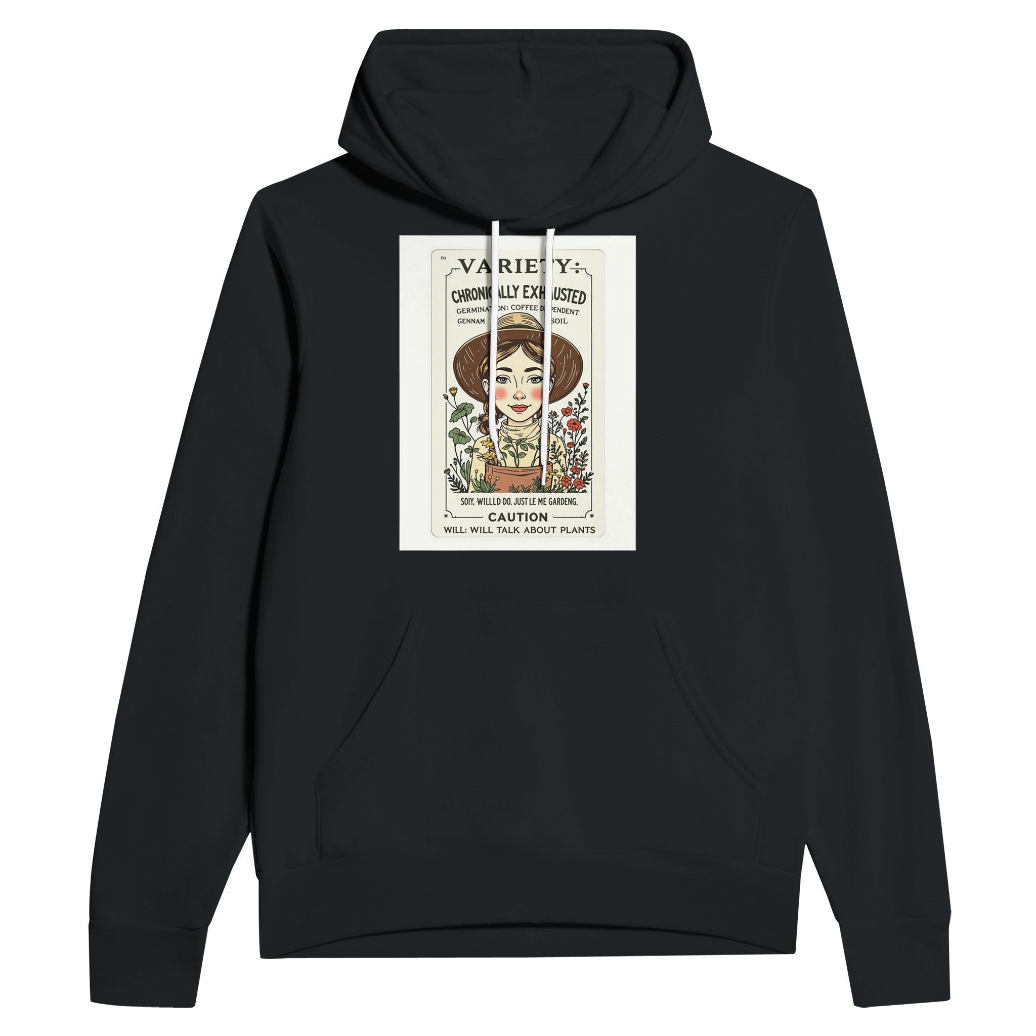 Gardener Seed Packet Dark Humour Hoodie | Plant Lover Gift UK - Wild Thread Co