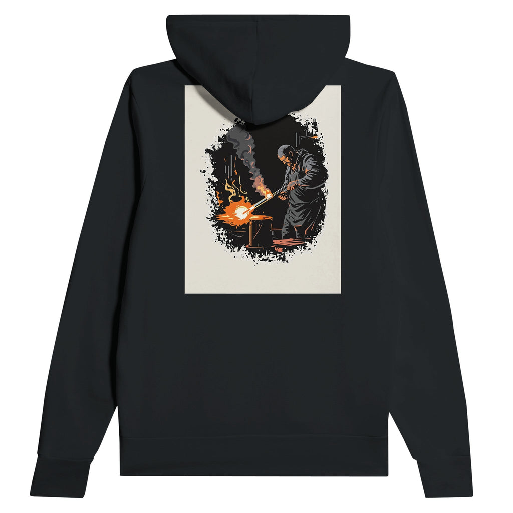 Glass Blower Hoodie | Artisan Craft Hoodie | Navy Unisex Hoodie - Wild Thread Co