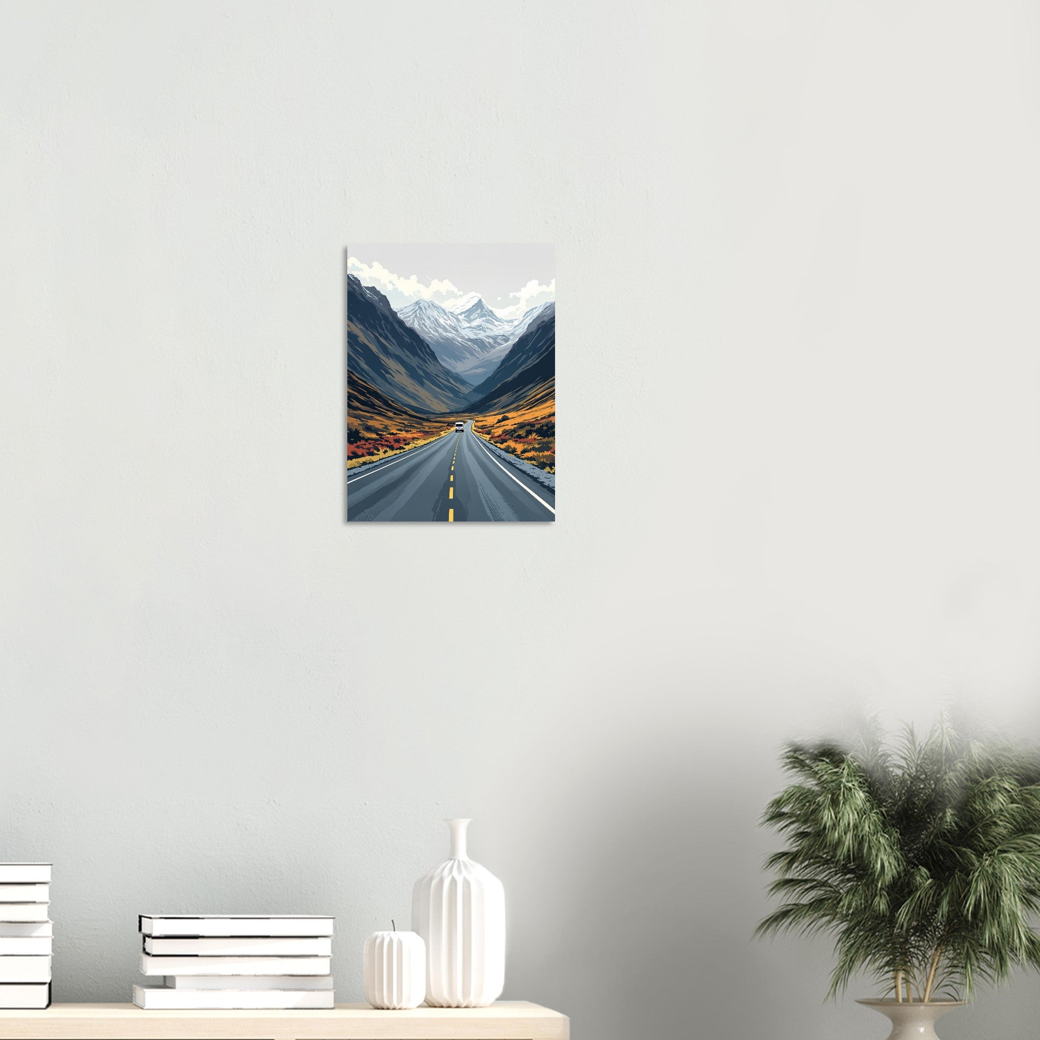 Glencoe Road Art Print Art Print — detail view | Wild Thread Co