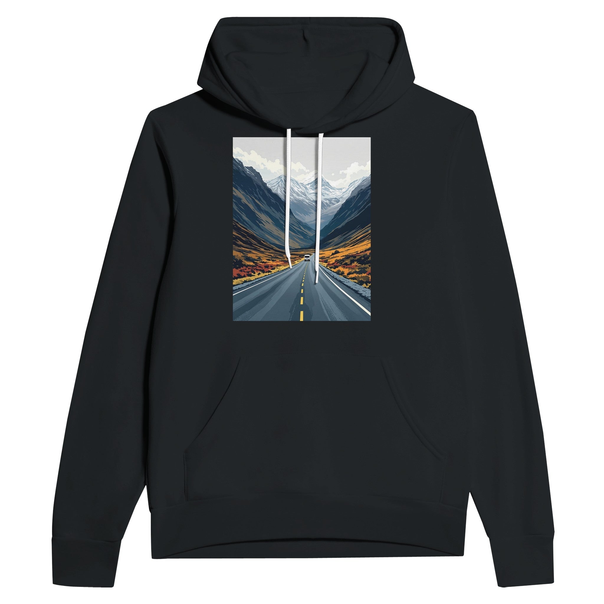Glencoe Road Hoodie | Highland Scotland Glen Gift Hoodie - Wild Thread Co