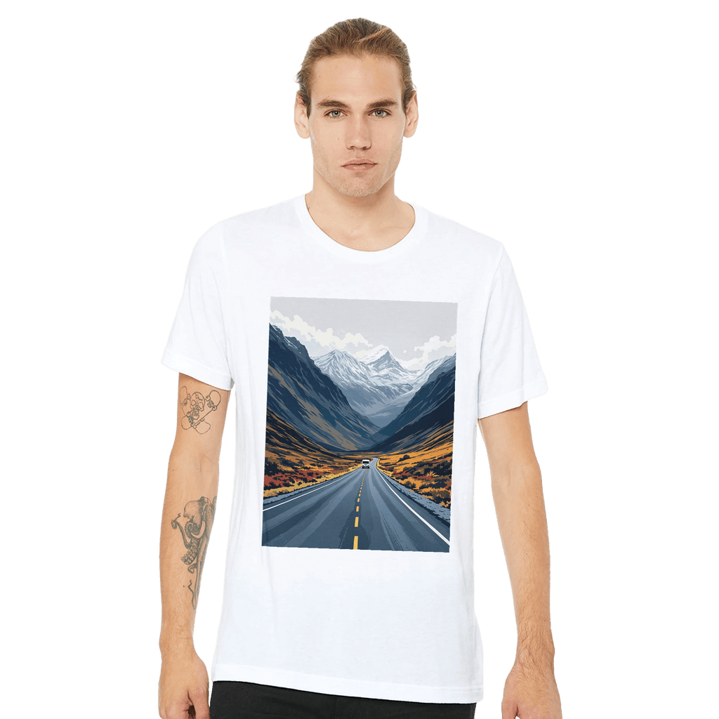 Glencoe Road T-Shirt | Highland Scotland Glen Gift Tee - Wild Thread Co