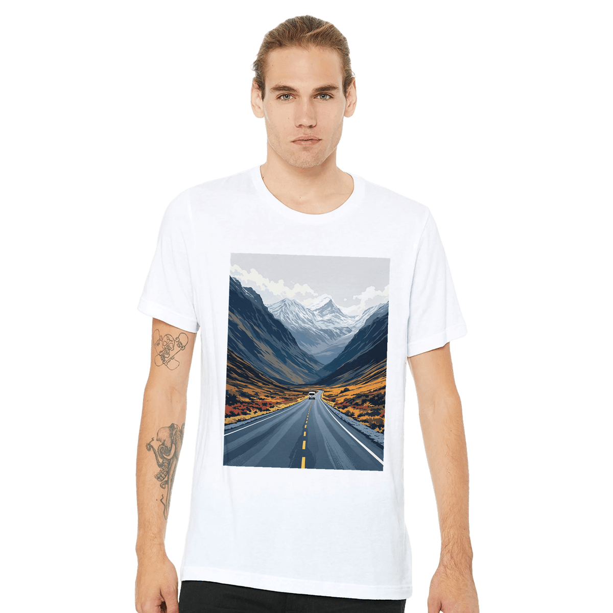 Glencoe Road T-Shirt | Highland Scotland Glen Gift Tee - Wild Thread Co