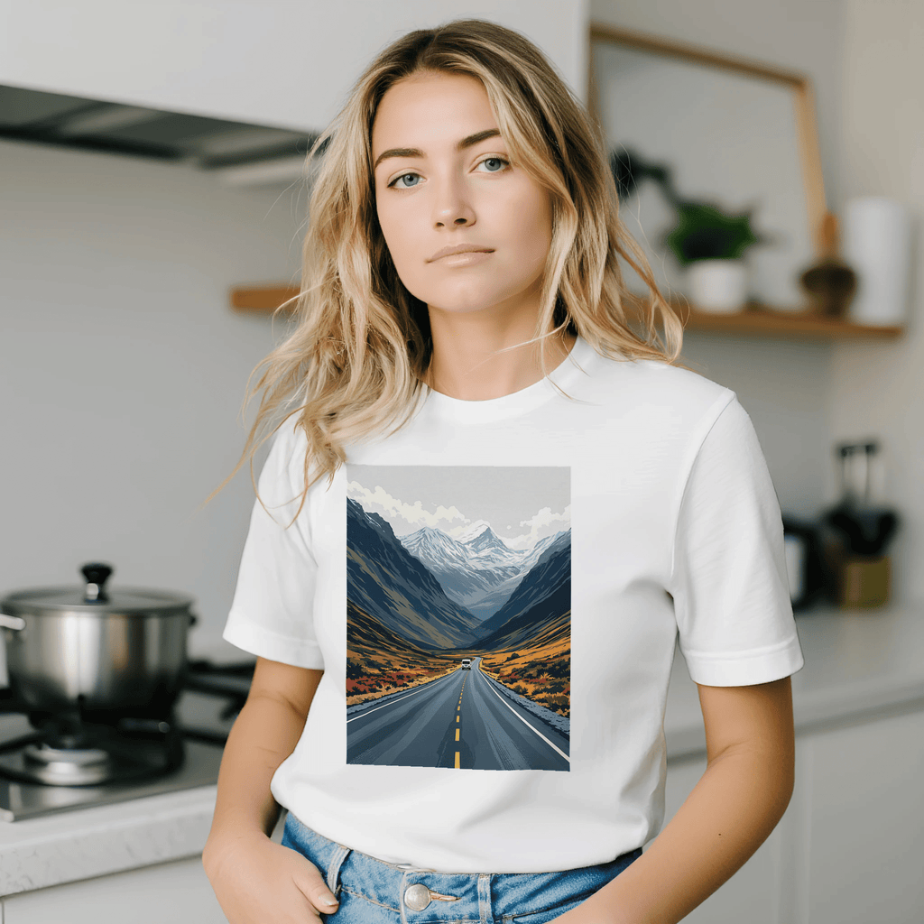 Glencoe Road T-Shirt | Highland Scotland Glen Gift Tee - Wild Thread Co