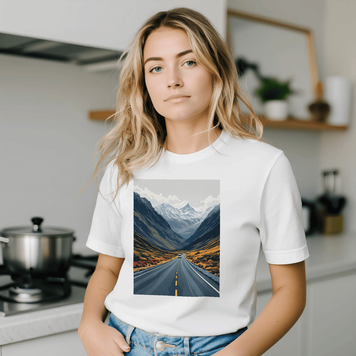 Glencoe Road T-Shirt | Highland Scotland Glen Gift Tee - Wild Thread Co