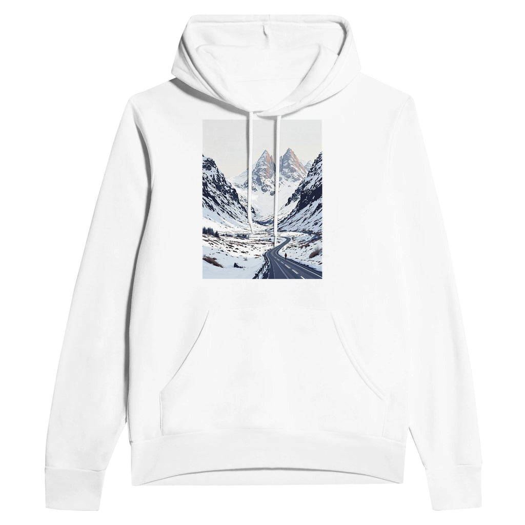 Glencoe Winter Snow Hoodie | Scottish Highland Hoodie - Wild Thread Co