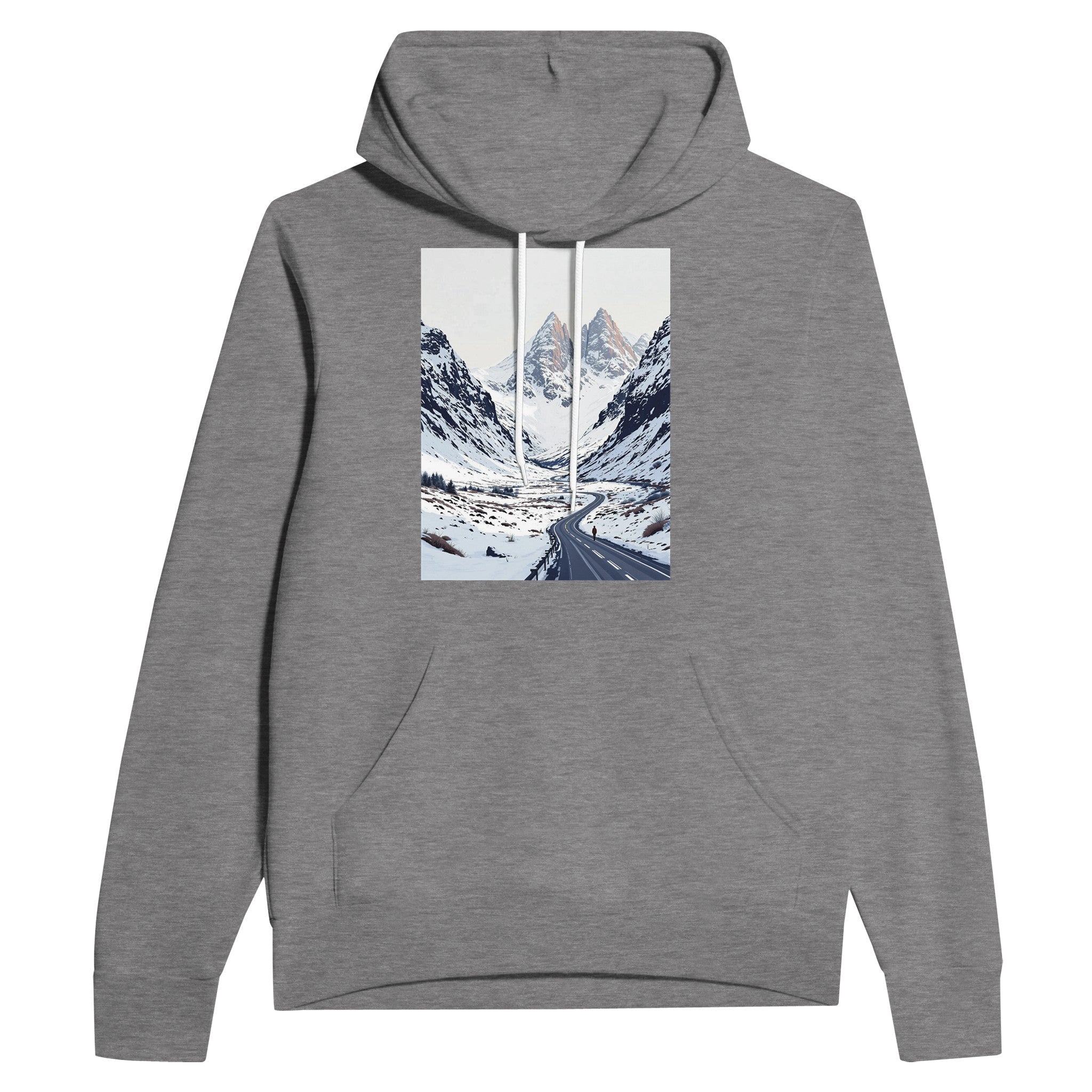 Glencoe Winter Snow Hoodie | Scottish Highland Hoodie - Wild Thread Co