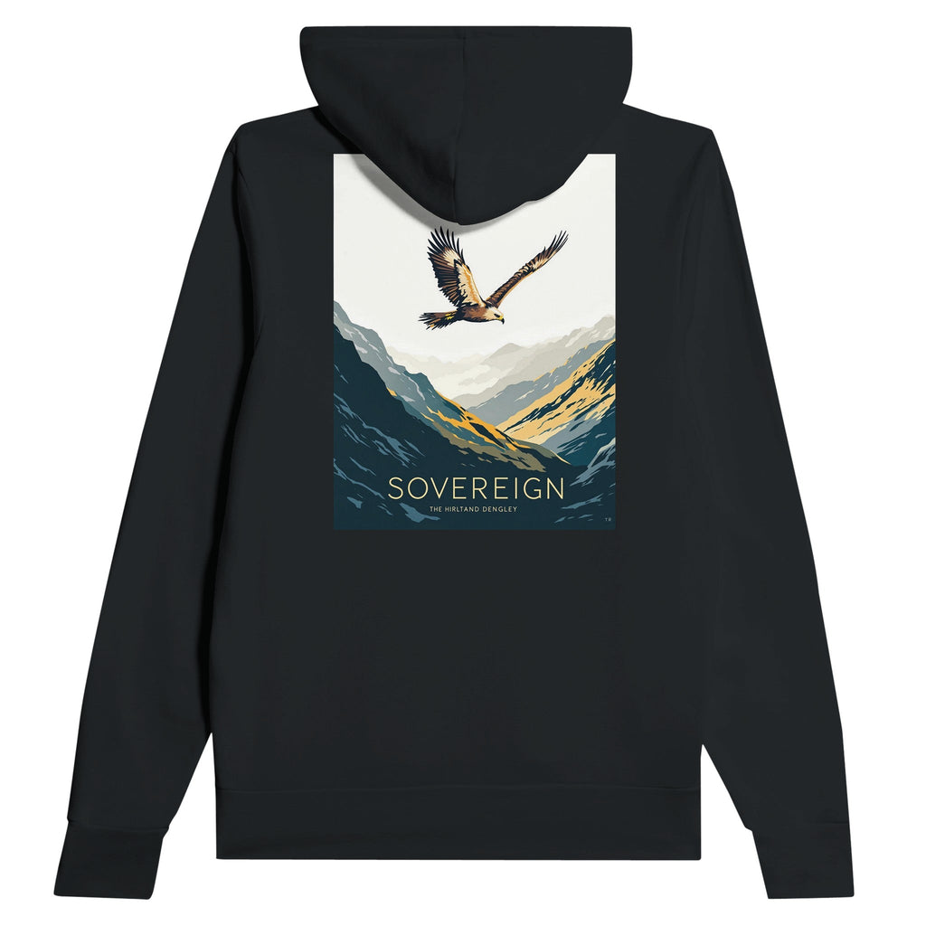 Golden Eagle Scottish Wildlife Hoodie | Highland Glen Thermal Design - Wild Thread Co