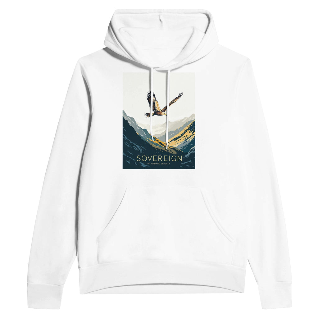 Golden Eagle Scottish Wildlife Hoodie | Highland Glen Thermal Design - Wild Thread Co