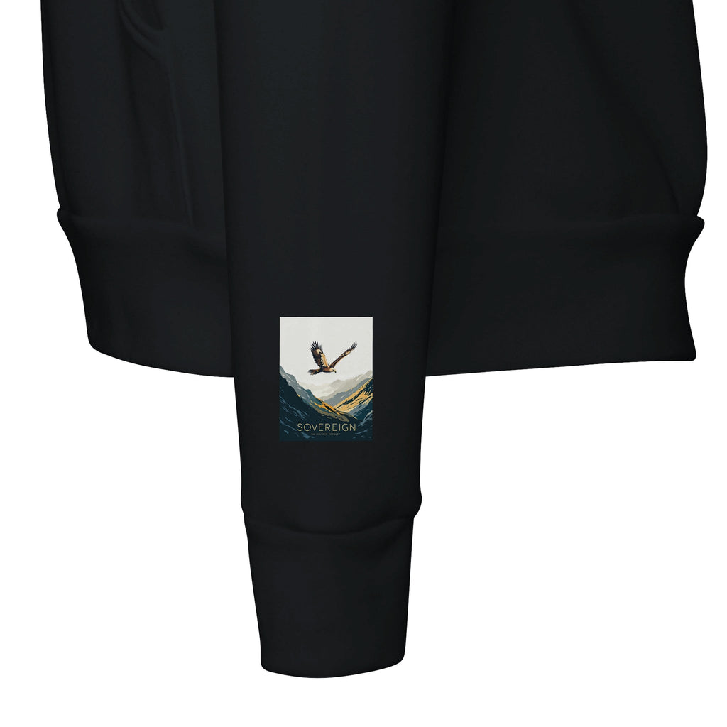 Golden Eagle Scottish Wildlife Hoodie | Highland Glen Thermal Design - Wild Thread Co