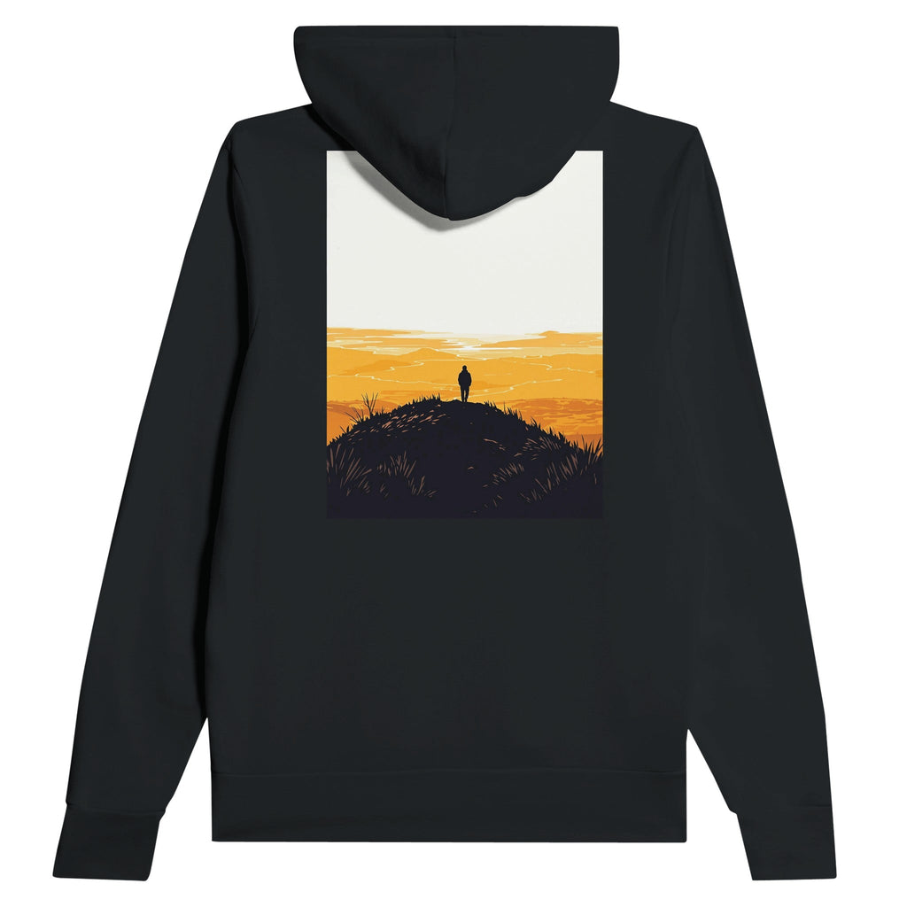 Golden Hour Hilltop Walker Hoodie | Sunset Walk Hoodie UK - Wild Thread Co