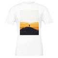 Golden Hour Hilltop Walker T-Shirt | Sunset Walk Tee UK - Wild Thread Co