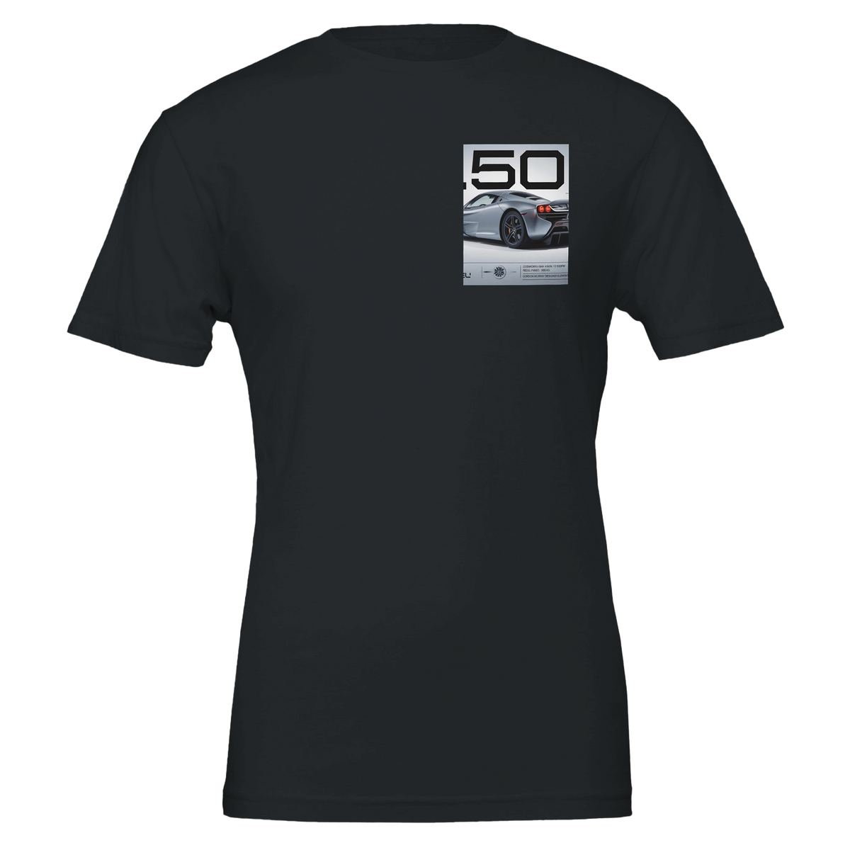 Gordon Murray T50 Fan Car Ultimate Spec | T-Shirt | Garage Workshop Wall Art - Wild Thread Co