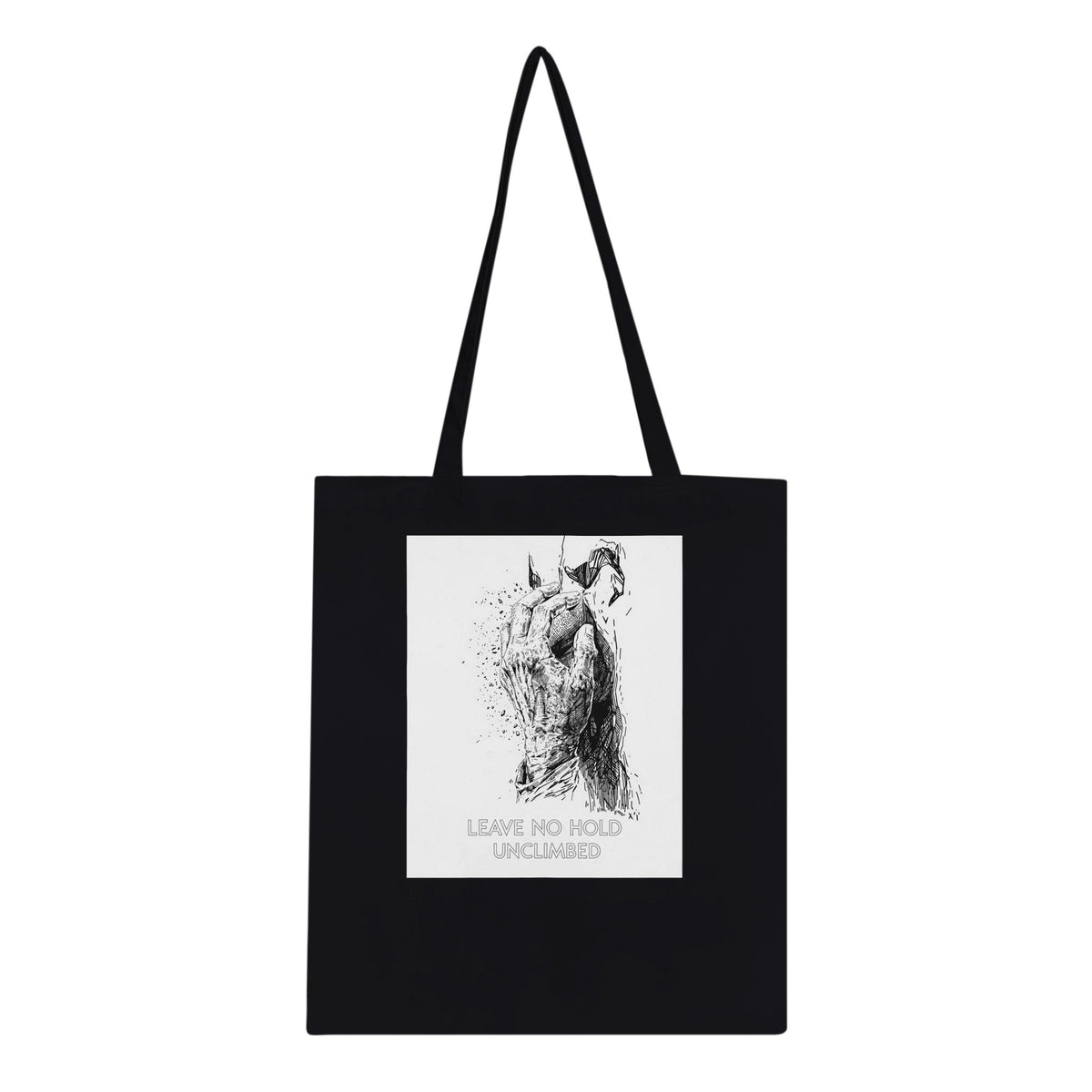 Gorpcore Climbing Obsession Tote Bag Cotton Shopper UK - Wild Thread Co