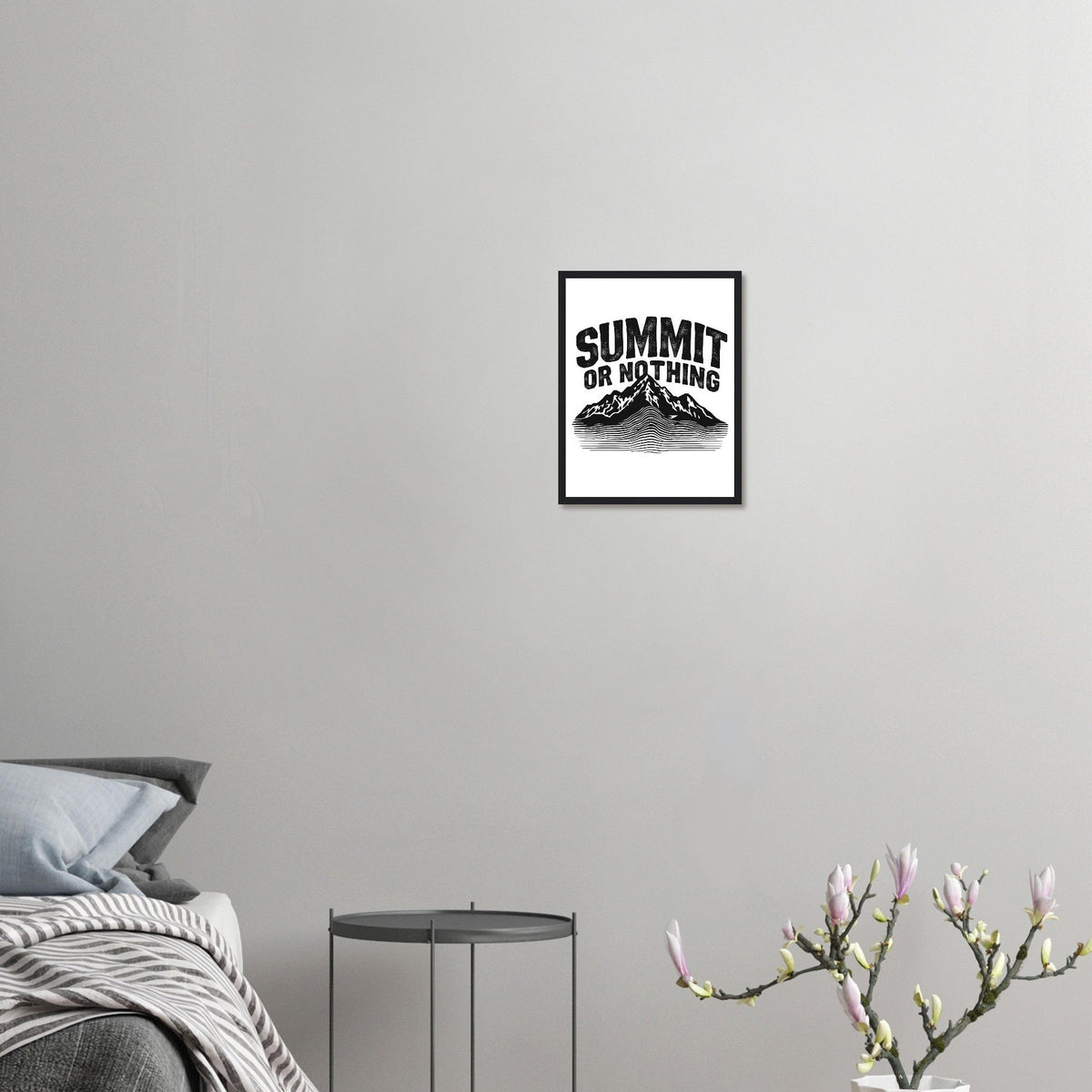 Gorpcore Mountain Framed Print | Outdoor Lover Gift | UK - Wild Thread Co
