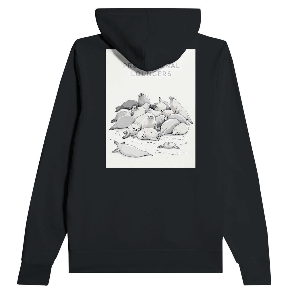 Grey Seal Pups Hoodie | Funny Wildlife Seal Gift Hoodie UK - Wild Thread Co
