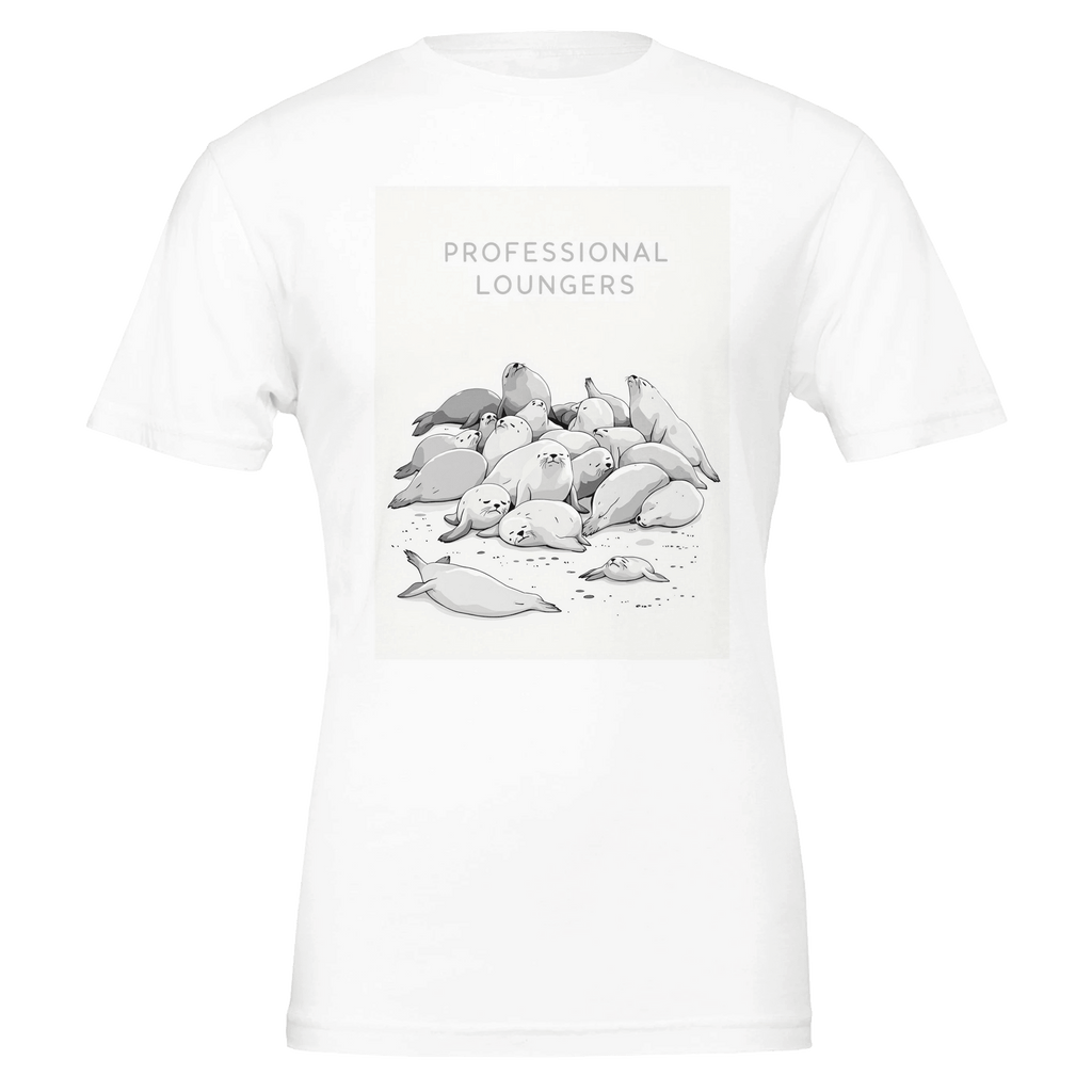 Grey Seal Pups T-Shirt | Funny Wildlife Seal Gift Tee UK - Wild Thread Co