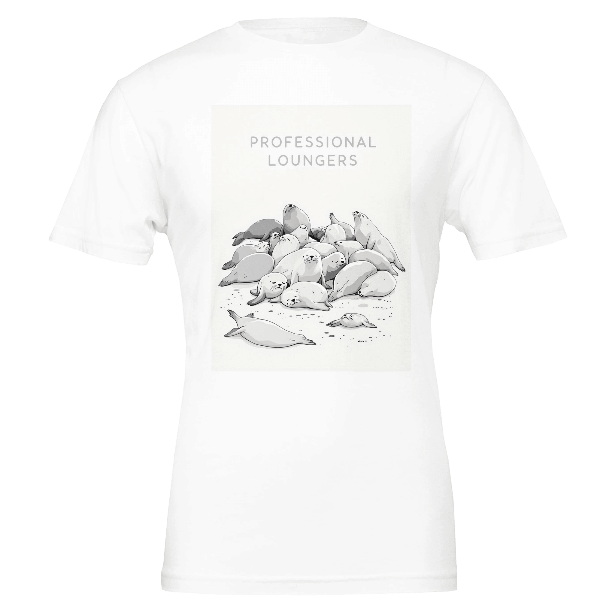 Grey Seal Pups T-Shirt | Funny Wildlife Seal Gift Tee UK - Wild Thread Co