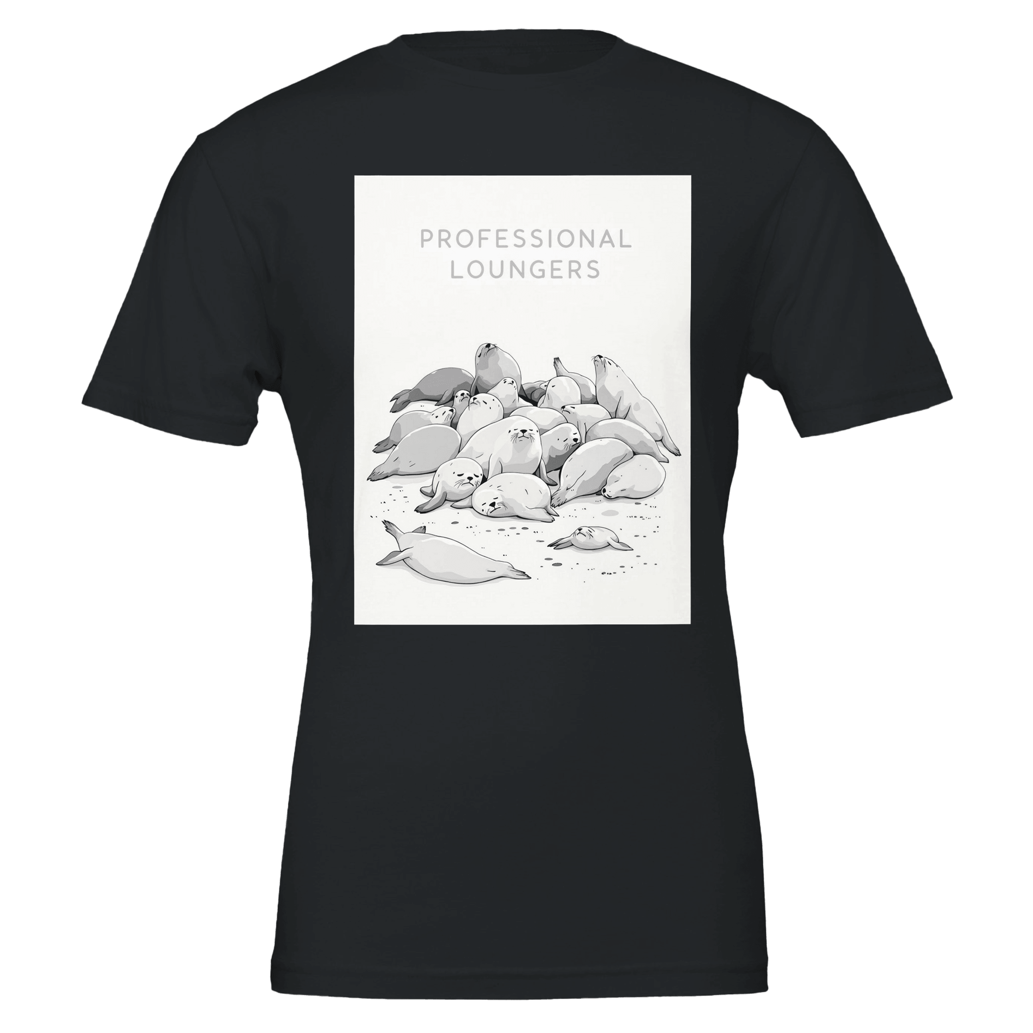 Grey Seal Pups T-Shirt | Funny Wildlife Seal Gift Tee UK - Wild Thread Co