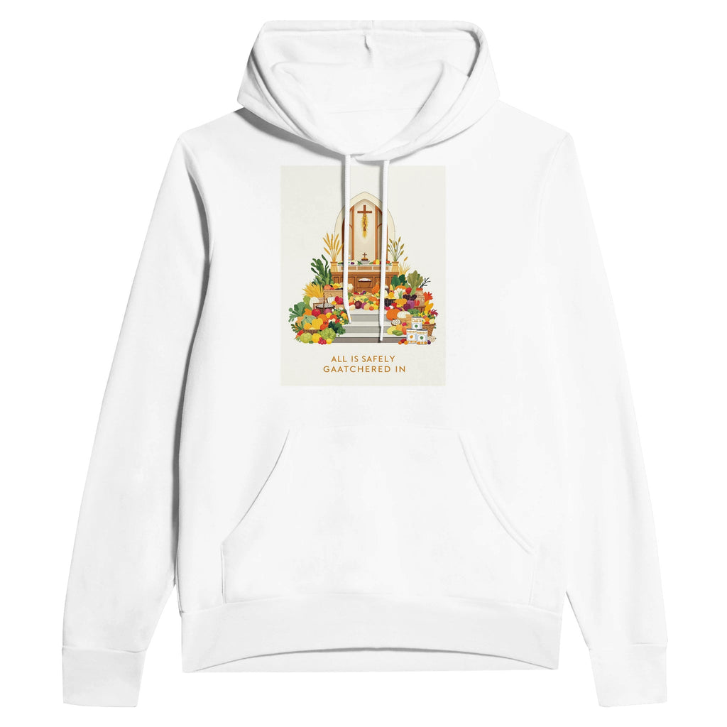 Harvest Festival Church Hoodie | British Tradition Gift | Navy Unisex Hoodie - Wild Thread Co
