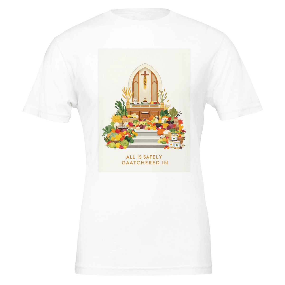Harvest Festival Church T-Shirt | British Tradition Gift - Wild Thread Co