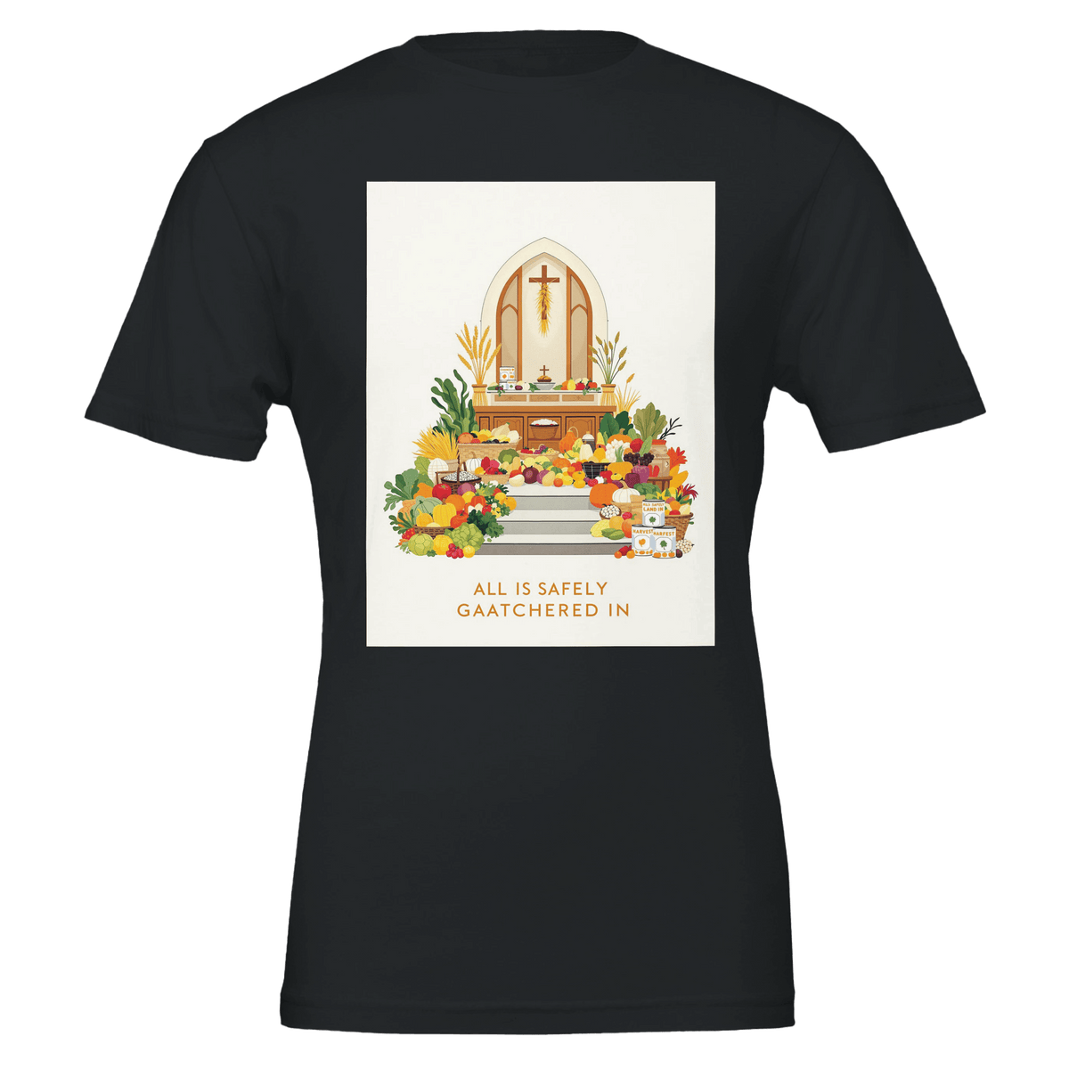 Harvest Festival Church T-Shirt | British Tradition Gift - Wild Thread Co