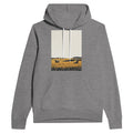 Harvest Moon Hoodie | Barn Owl Field Night UK Rural Gift - Wild Thread Co