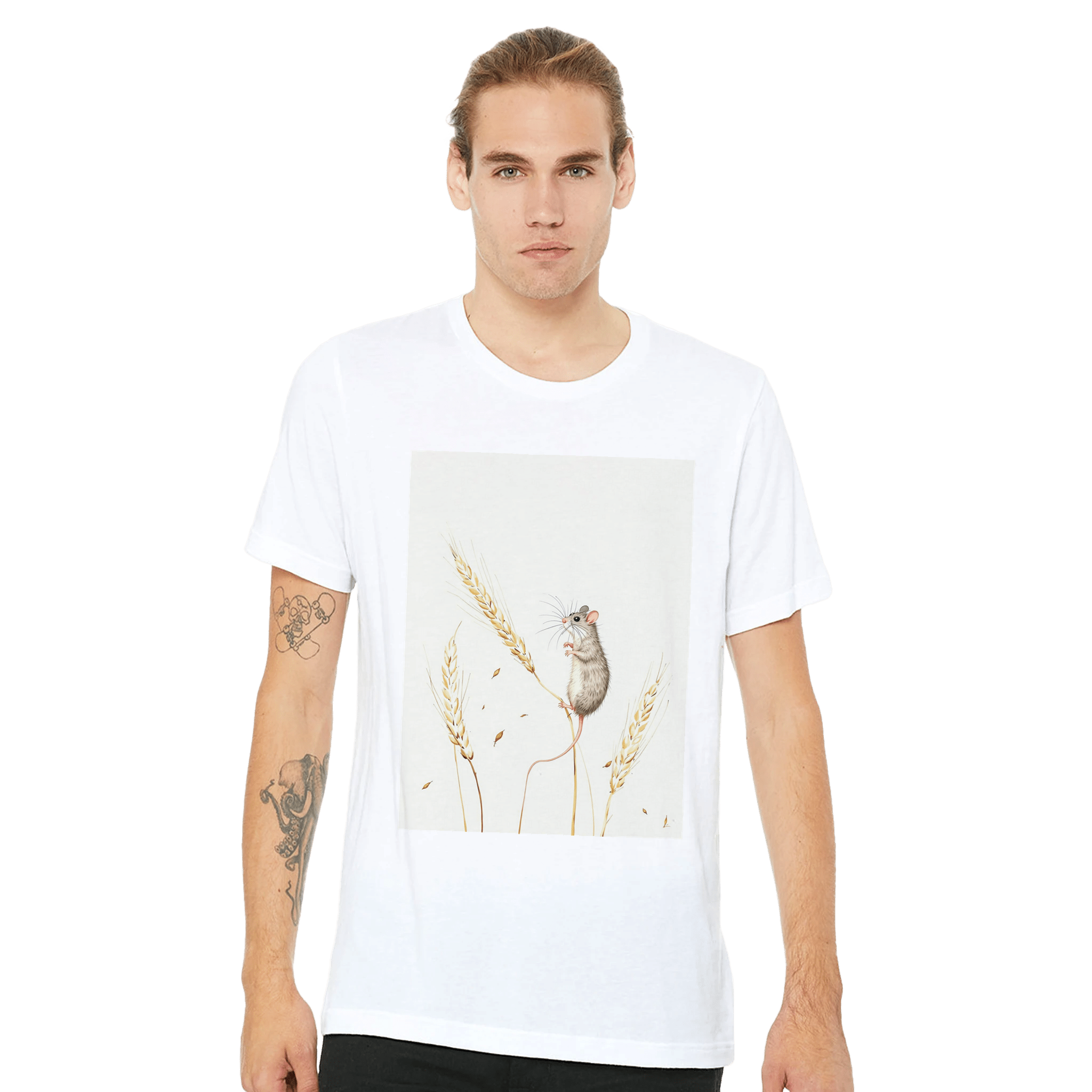 Harvest Mouse T-Shirt | British Wildlife Tee | Nature Gift - Wild Thread Co