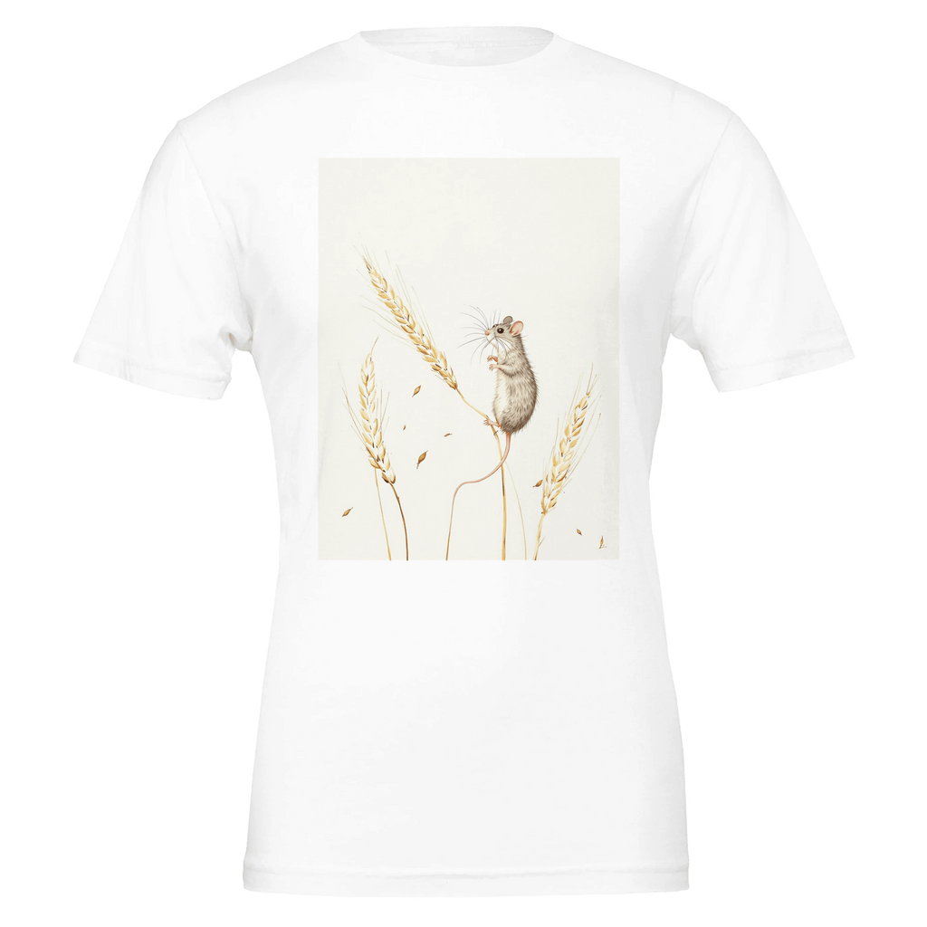 Harvest Mouse T-Shirt | British Wildlife Tee | Nature Gift - Wild Thread Co