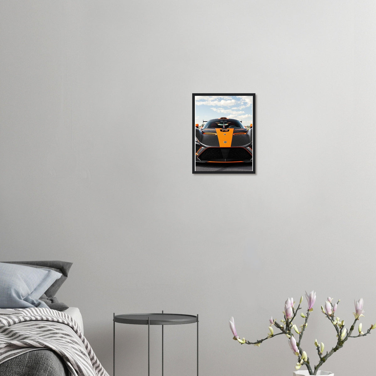 Hennessey Venom F5 Framed Print | Car Wall Art UK - Wild Thread Co