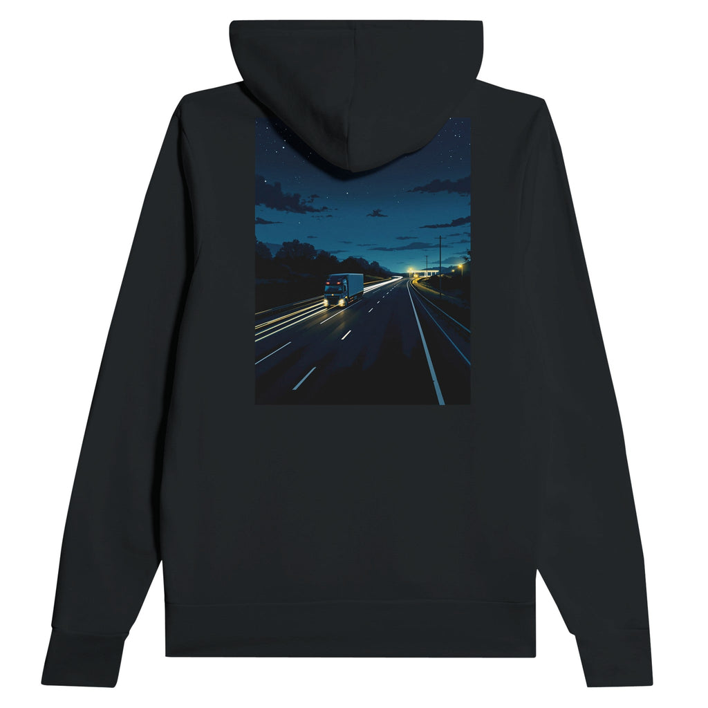 HGV Driver Night Shift Hoodie | Lorry Driver Gift UK - Wild Thread Co