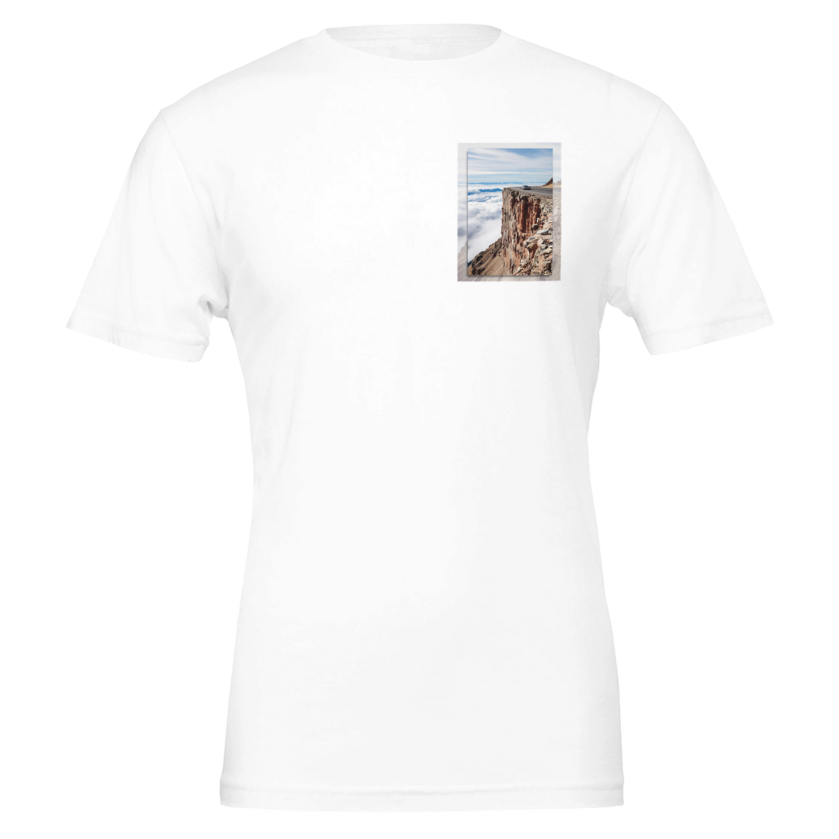 Hill Climb Pikes Peak | T-Shirt | Garage Workshop Wall Art - Wild Thread Co