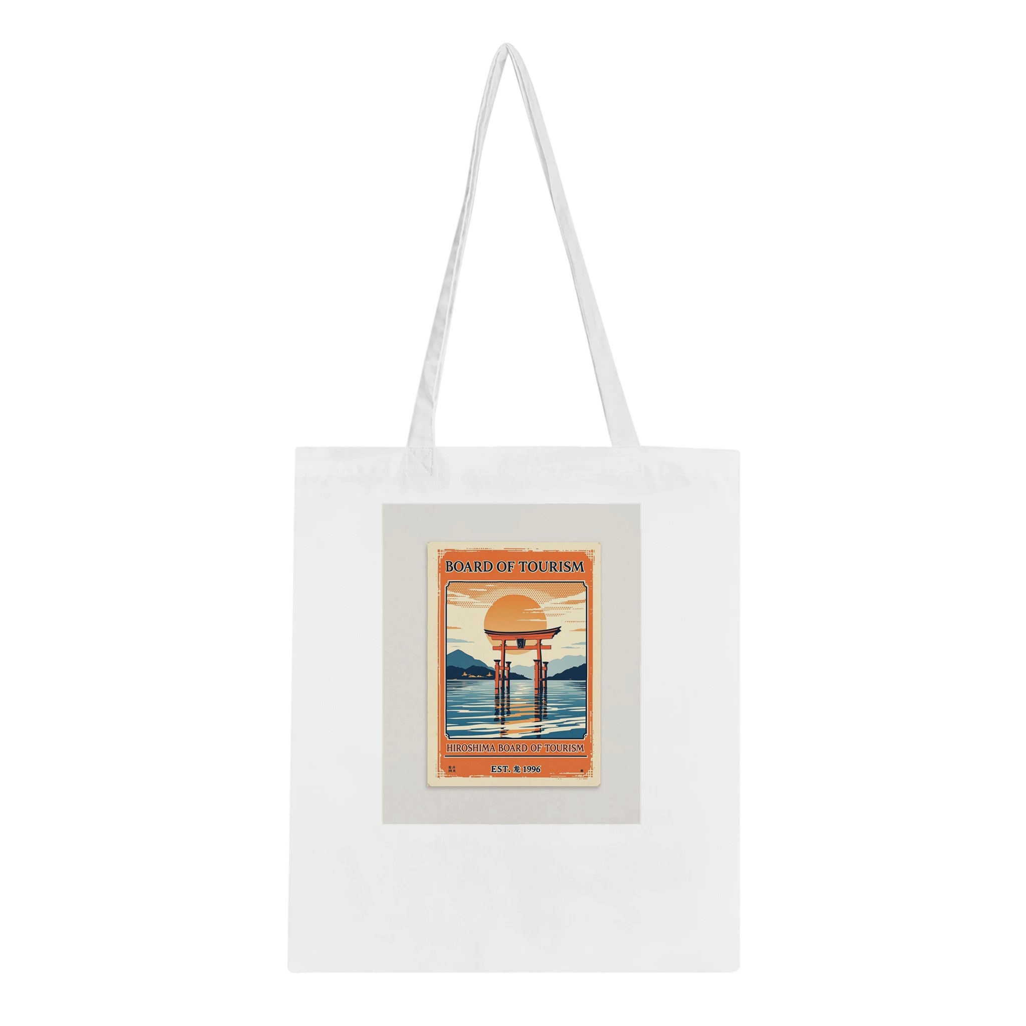 Hiroshima Vintage Travel Tote Bag Cotton Shopper UK — Tote Bag | Wild Thread Co UK