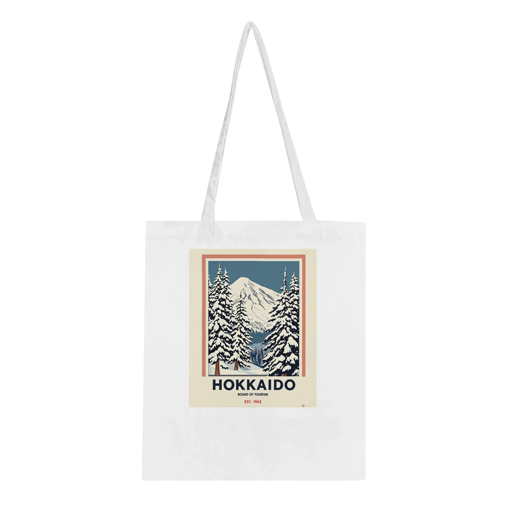 Hokkaido Vintage Travel Tote Bag Cotton Shopper UK — Tote Bag | Wild Thread Co UK