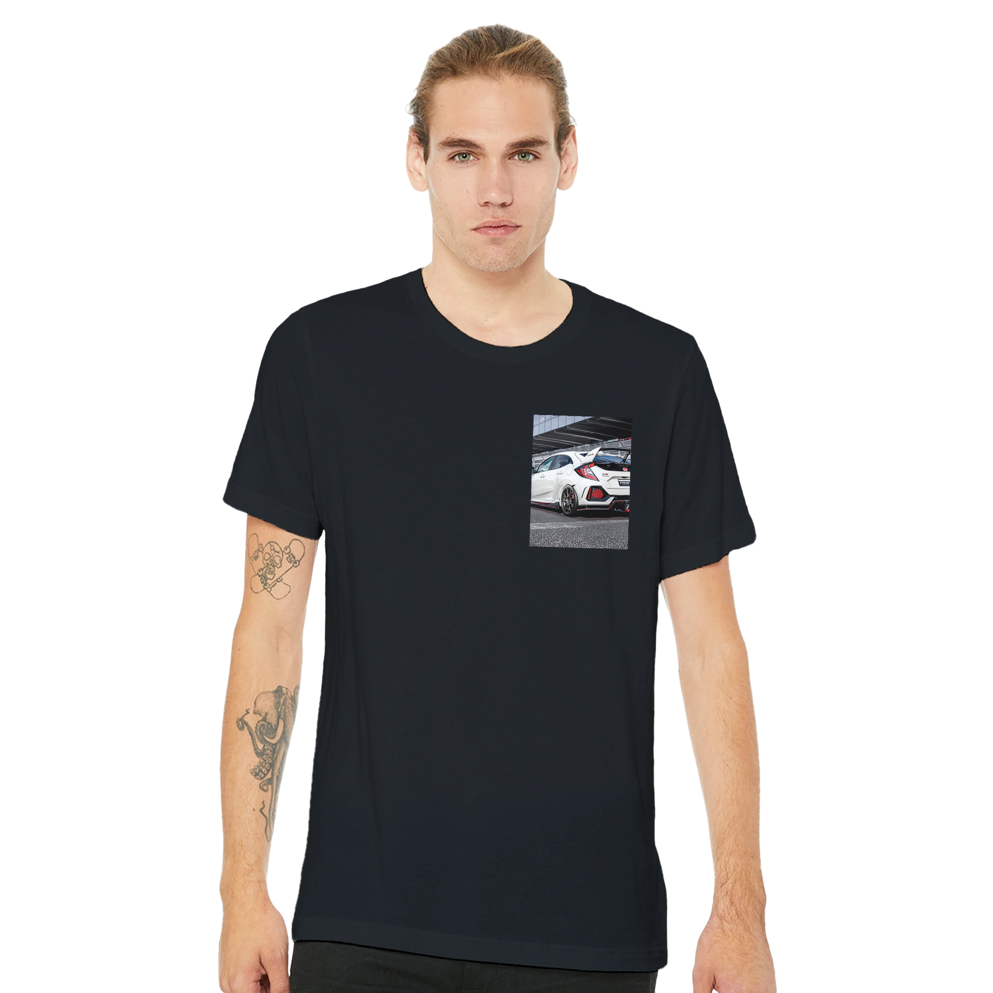 Honda Civic Type R T-Shirt — detail view | Wild Thread Co
