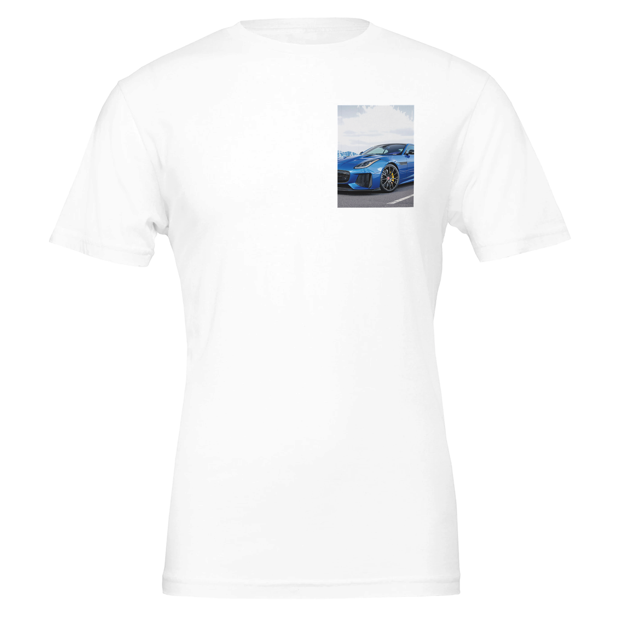 Jaguar F Type Svr T-Shirt — detail view | Wild Thread Co
